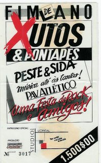 1987 1231 – Xutos Pontap__s   Peste _ Sida – Lisboa – Pav.Atletico (1)
