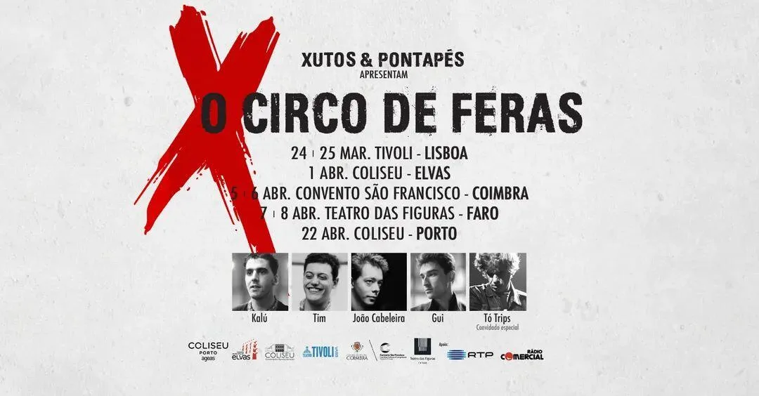 Xutos em Lisboa no Tivoli – Lisboa